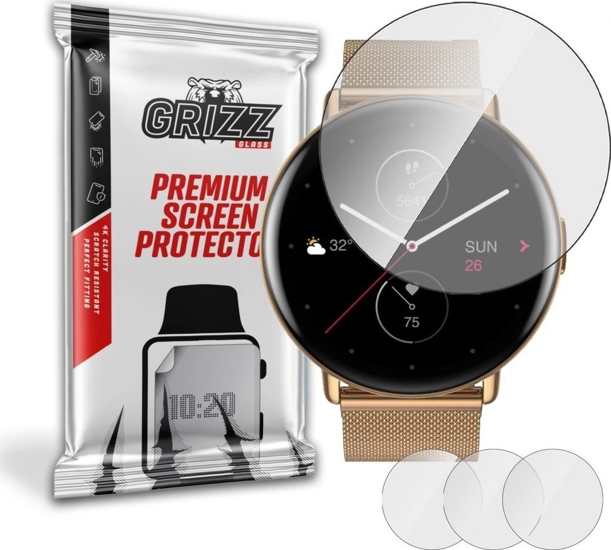 GrizzGlass Folia hydrożelowa Grizz Amazfit ZEPP