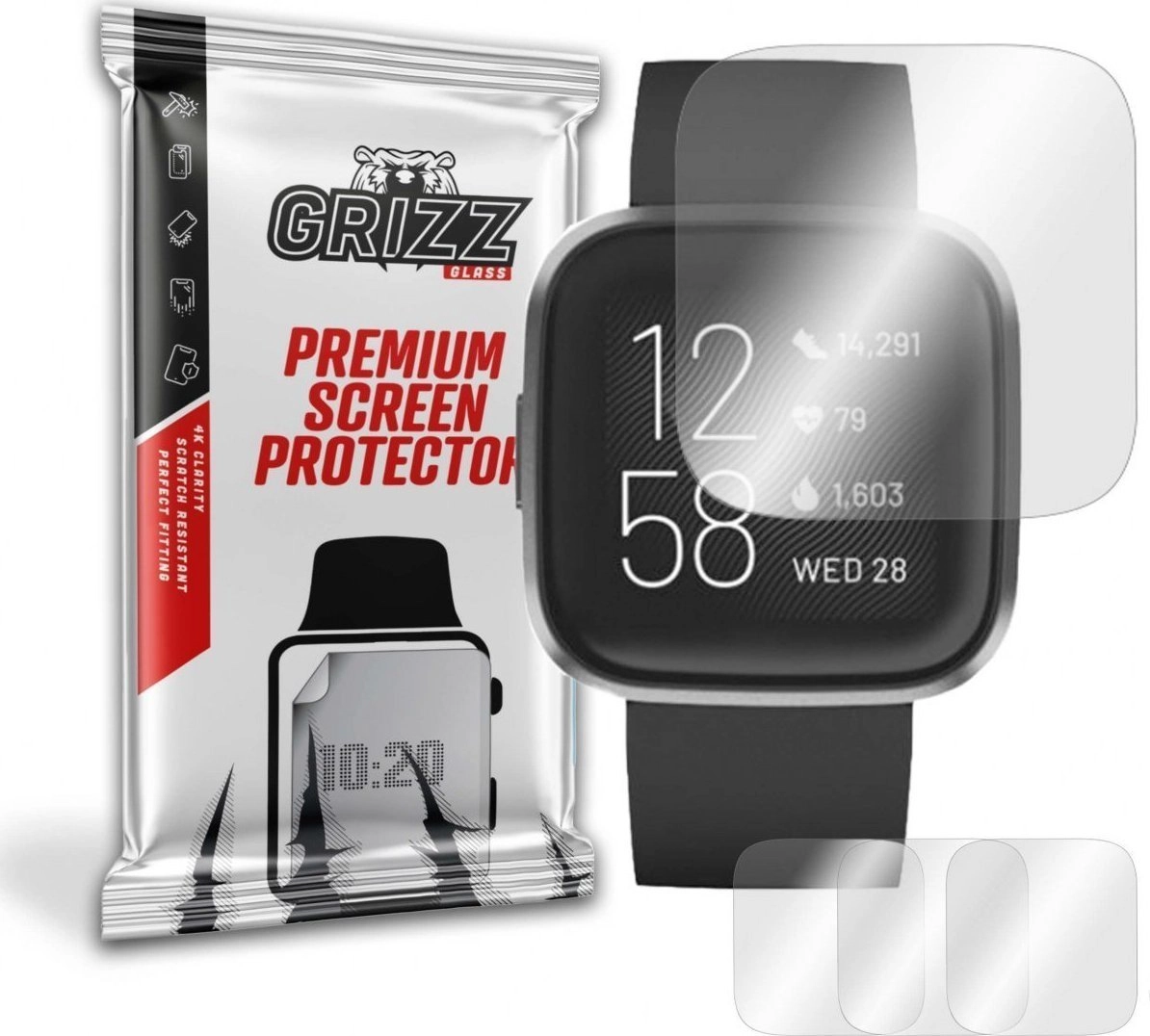 GrizzGlass Folia hydrożelowa Grizz FITBIT Versa