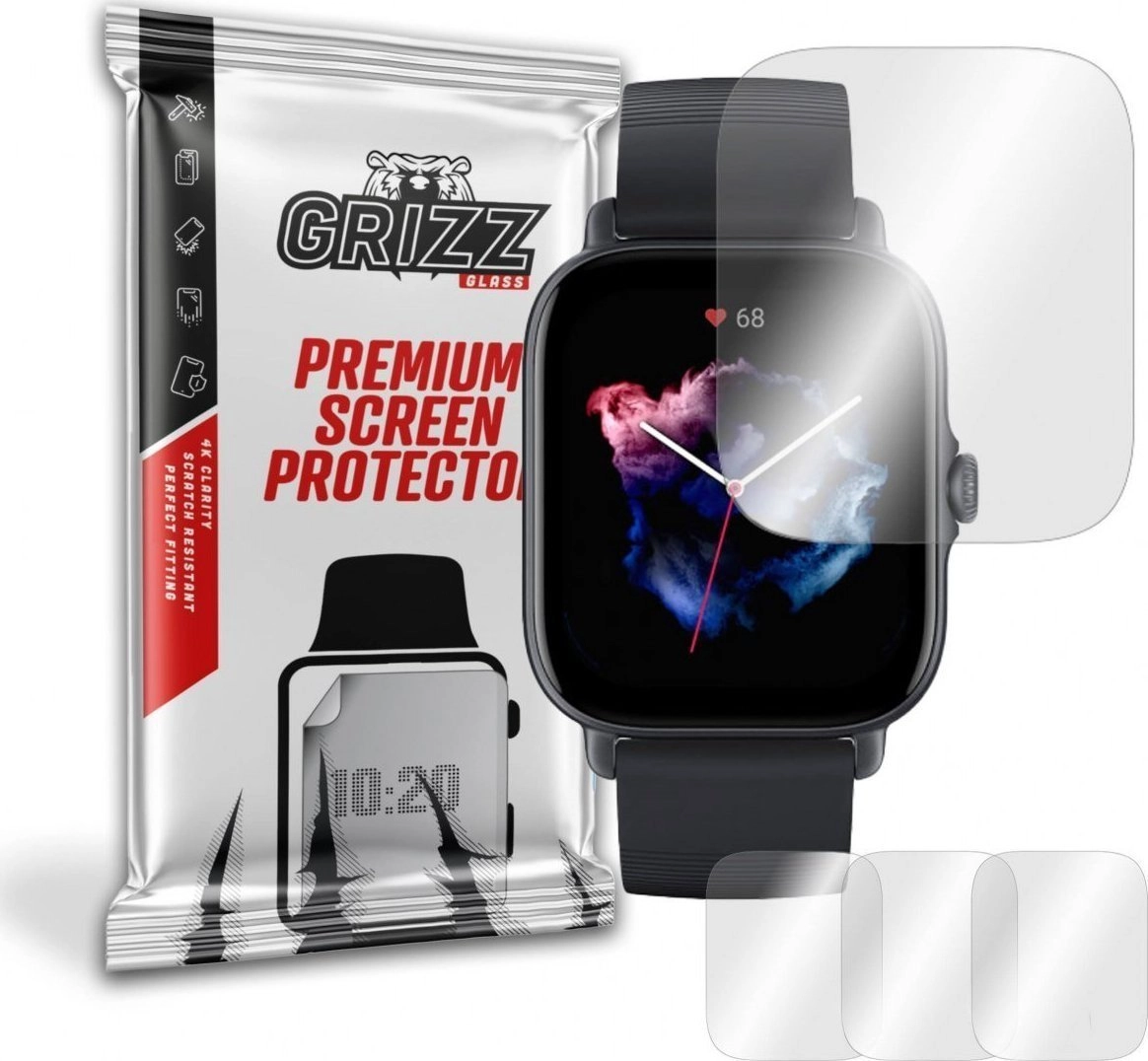 GrizzGlass Folia hydrożelowa Grizz Amazfit GTS