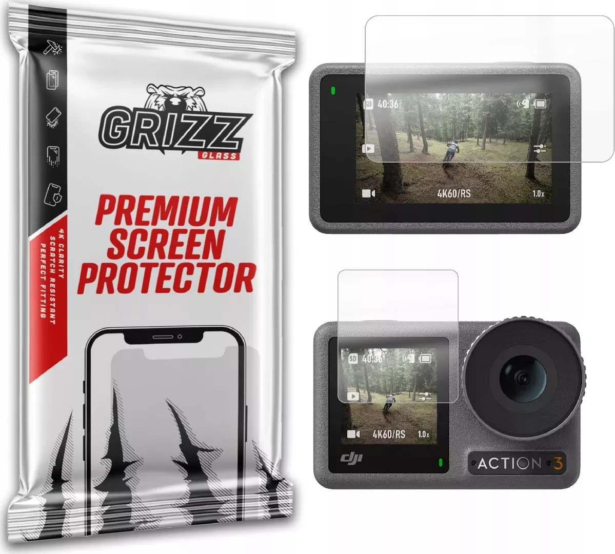 GrizzGlass GrizzGlass PaperScreen matte foil for