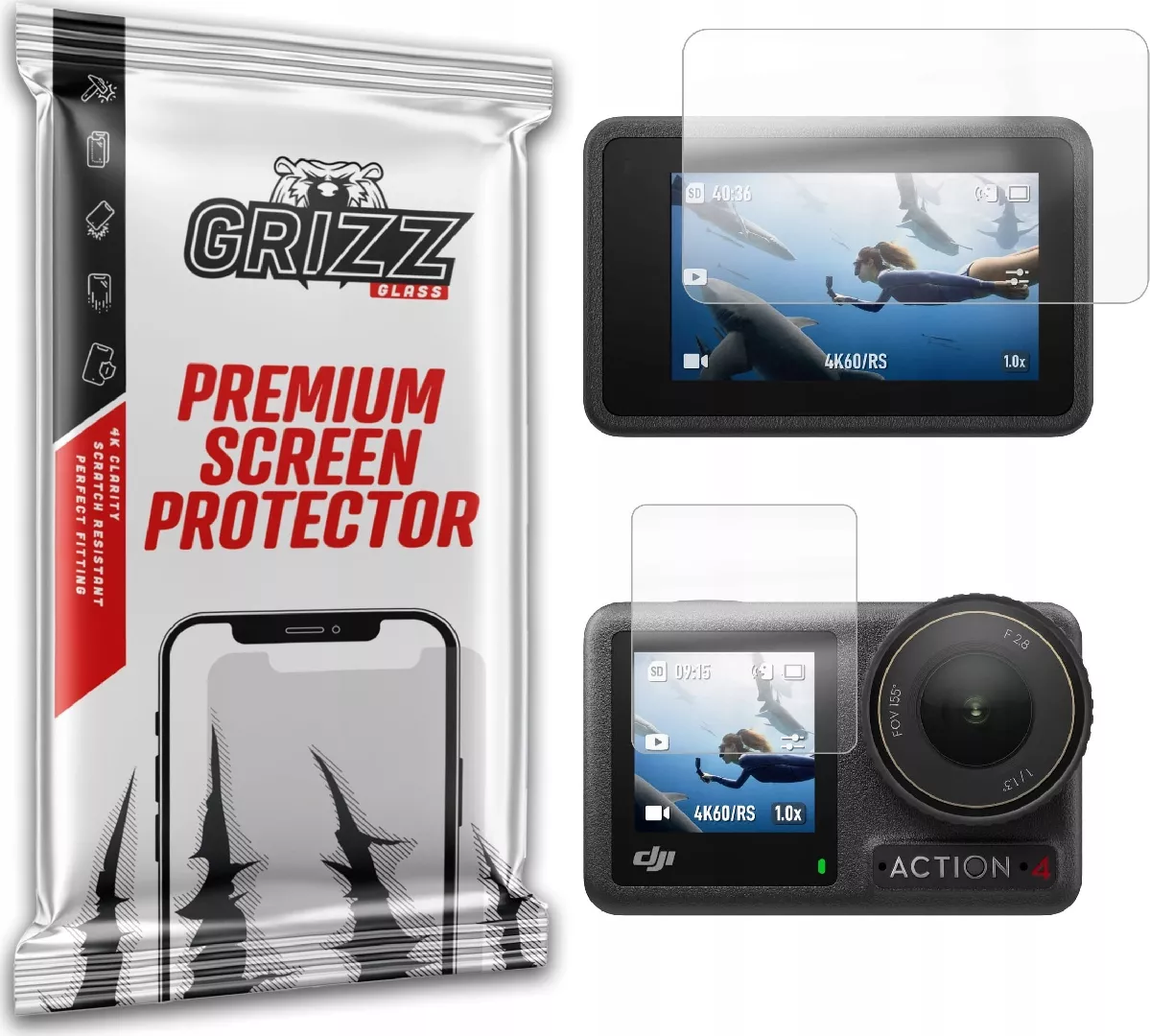 GrizzGlass GrizzGlass PaperScreen matte foil for