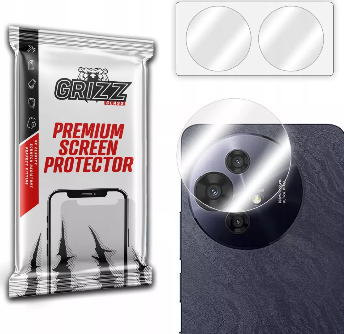 GrizzGlass GrizzGlass HybridGlass Camera Glass for