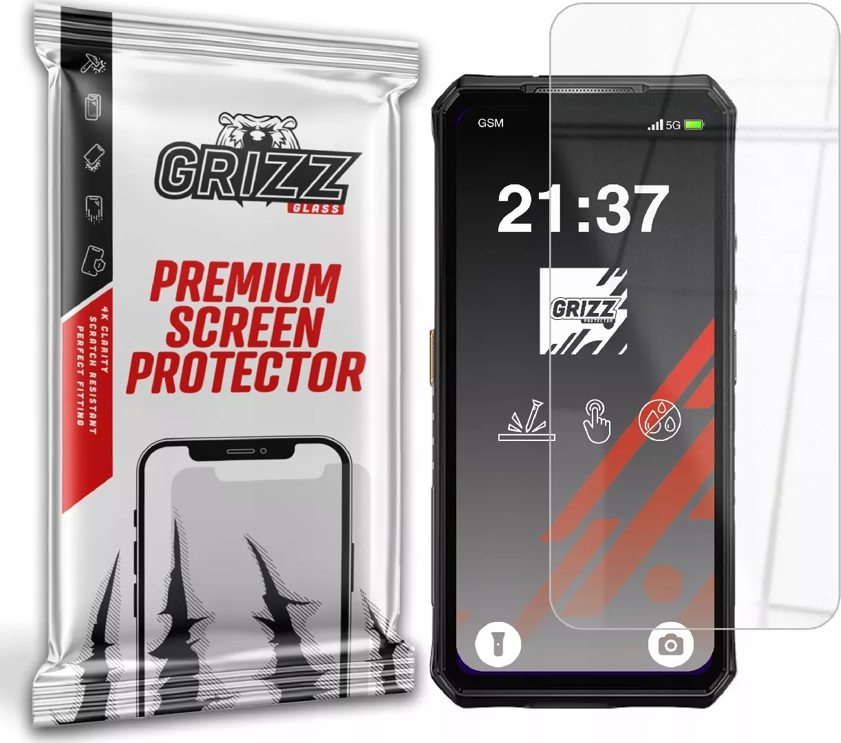 GrizzGlass HybridGlass hybrid glass for Ulefone