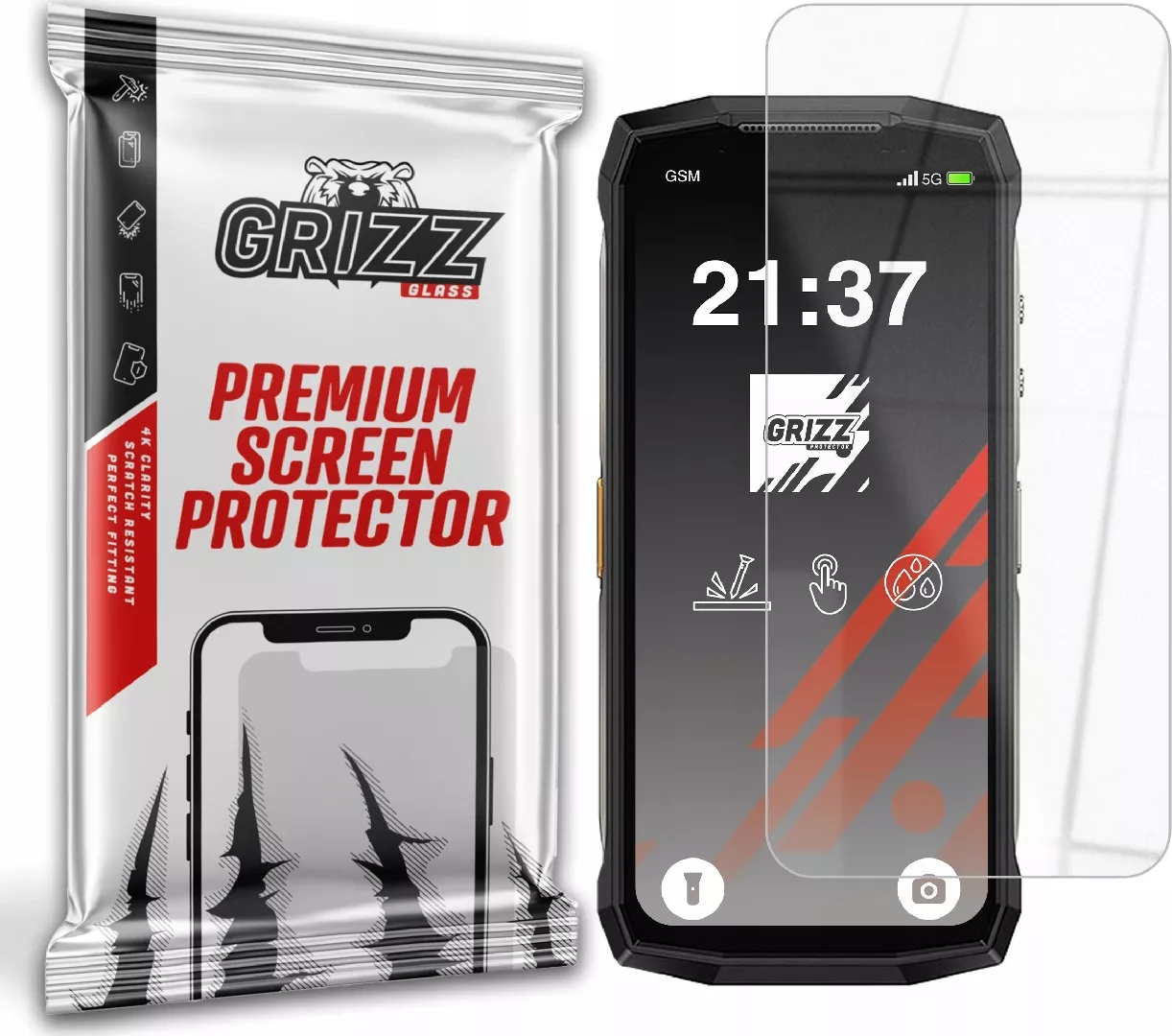 GrizzGlass HybridGlass hybrid glass for Ulefone