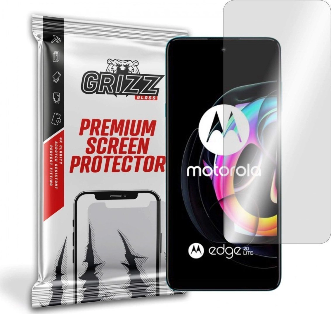GrizzGlass Szkło hybrydowe Grizz Motorola Edge