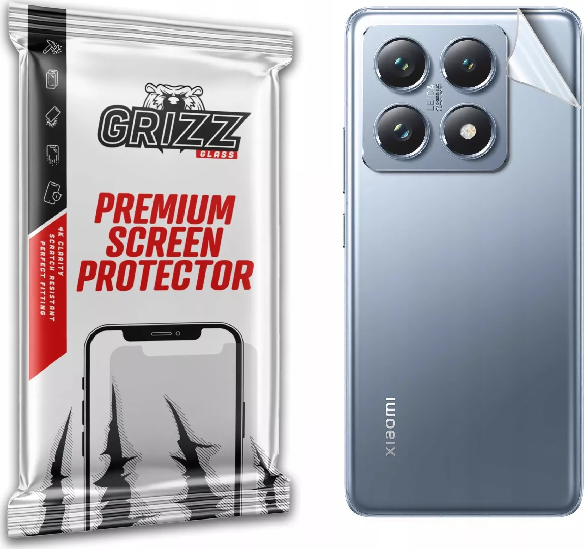 GrizzGlass GrizzGlass SatinSkin back foil for