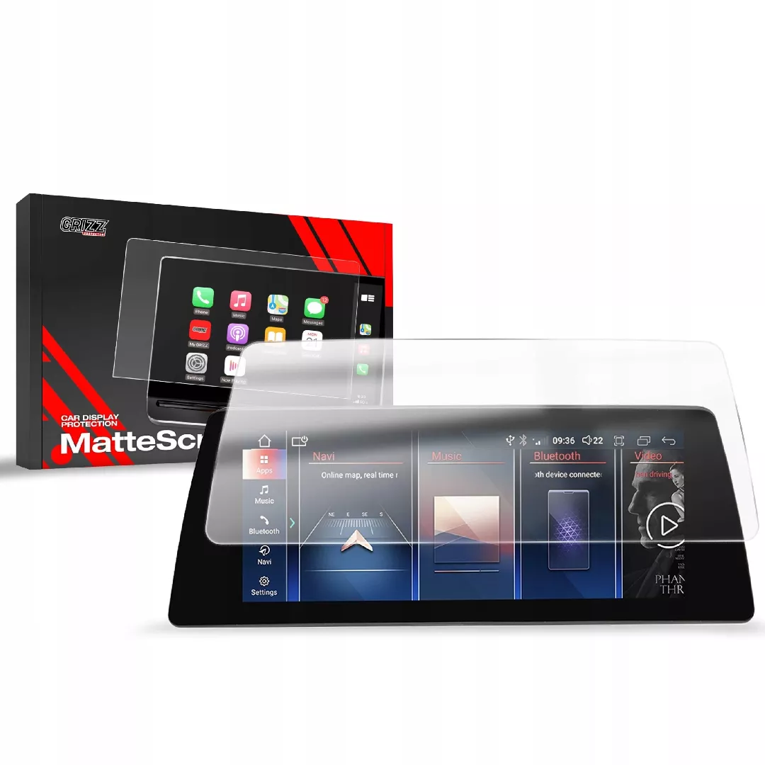 GrizzGlass CarDisplay Protection matte foil for