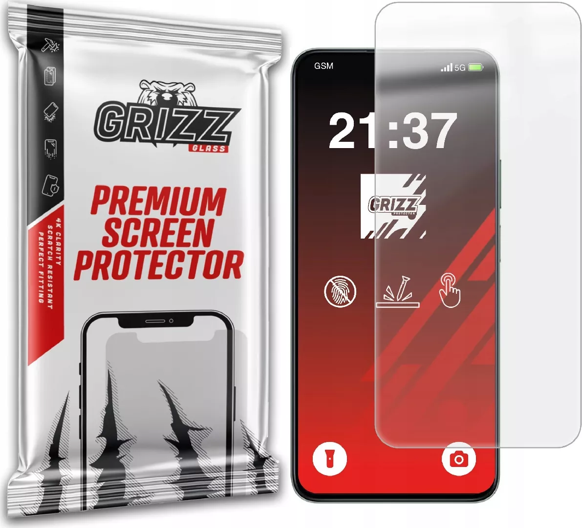 GrizzGlass GrizzGlass PaperScreen matte foil for