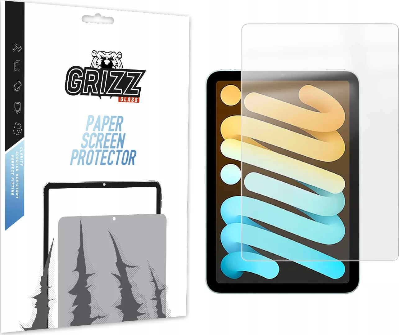 GrizzGlass GrizzGlass PaperScreen matte foil for