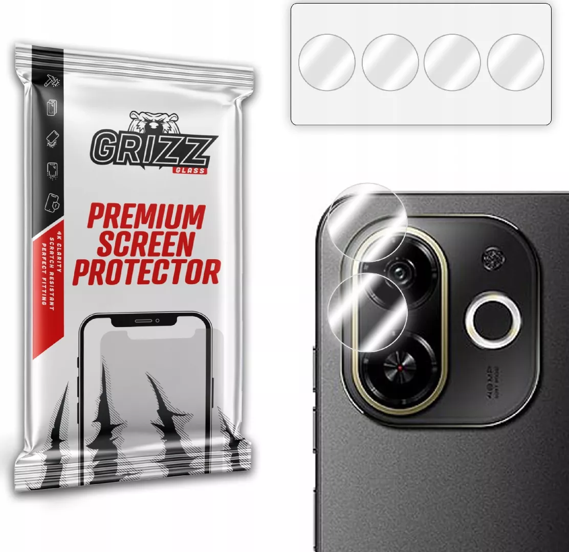 GrizzGlass GrizzGlass HybridGlass Camera Glass for