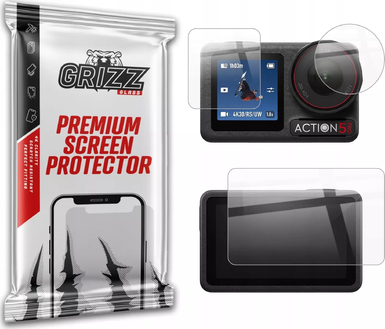 GrizzGlass GrizzGlass CeramicFilm Ceramic Film for