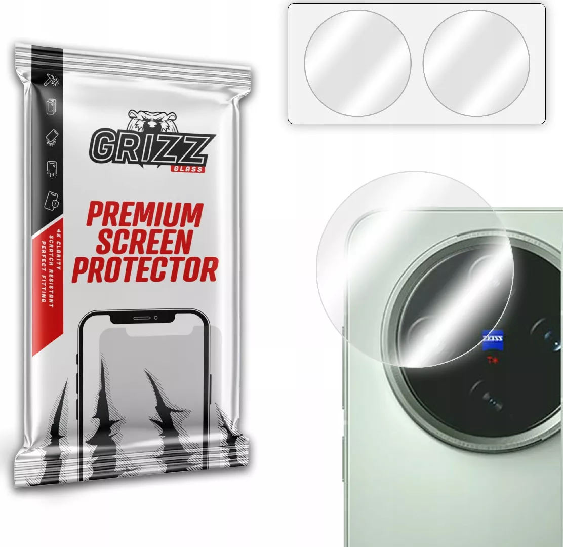 GrizzGlass GrizzGlass HybridGlass Camera Glass for