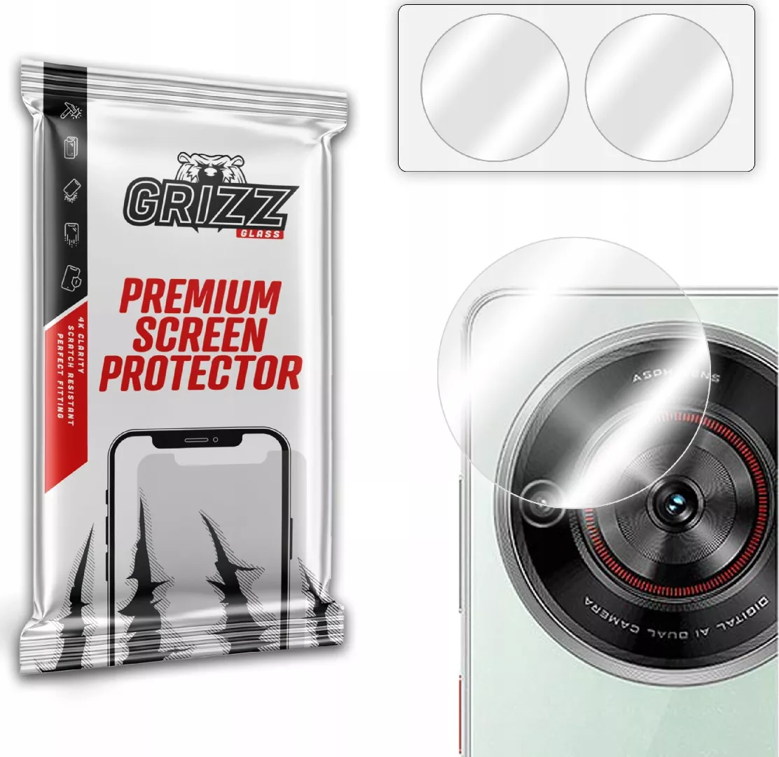 GrizzGlass GrizzGlass HybridGlass Camera Glass for