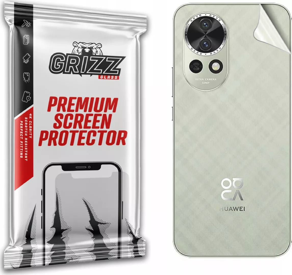 GrizzGlass GrizzGlass SatinSkin back foil for