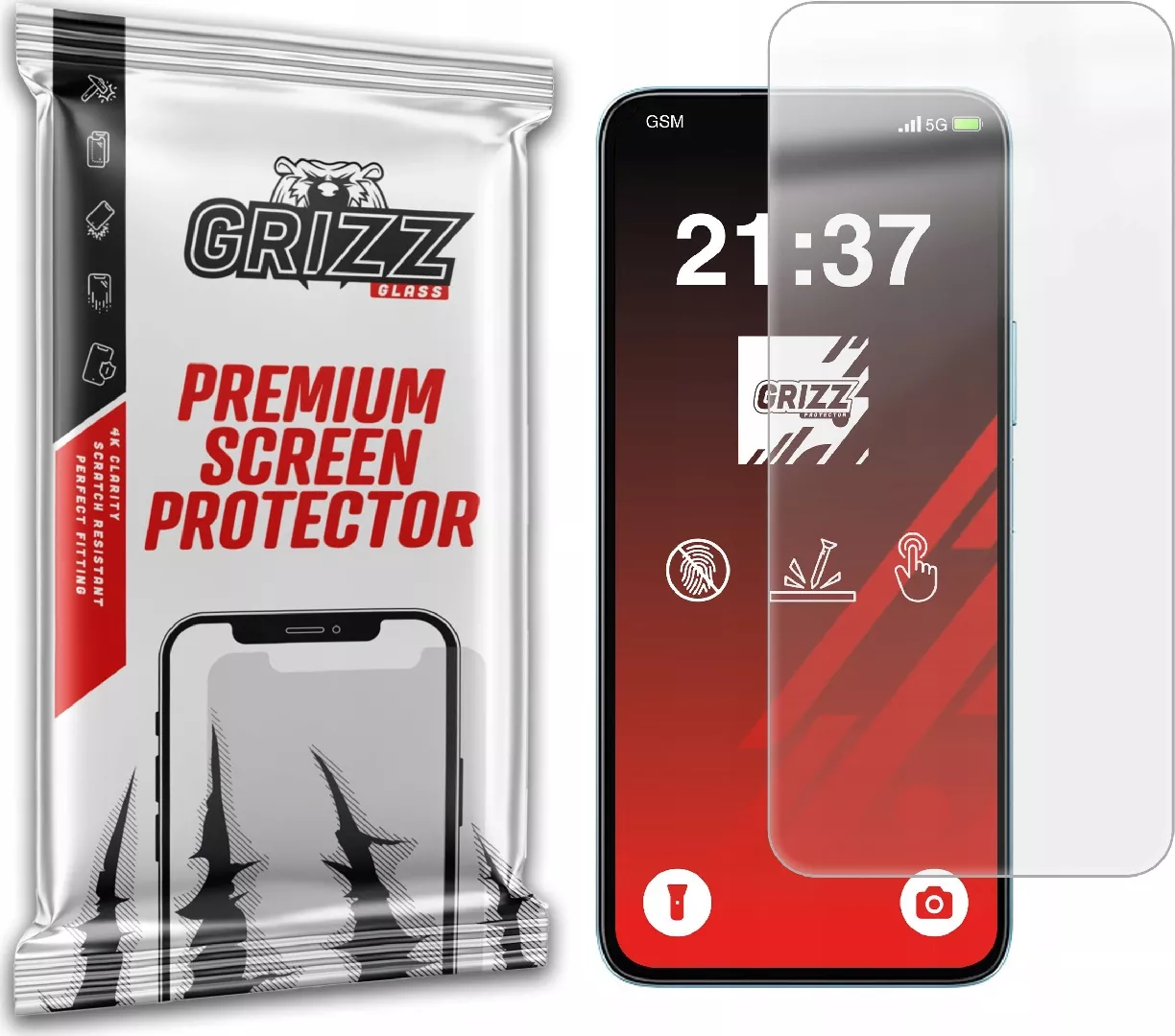 GrizzGlass GrizzGlass PaperScreen matte foil for