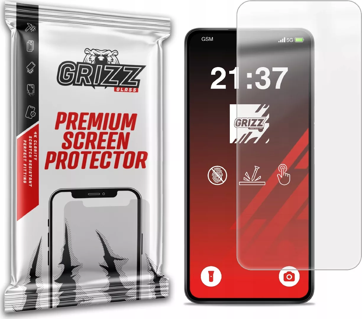GrizzGlass GrizzGlass PaperScreen matte foil for