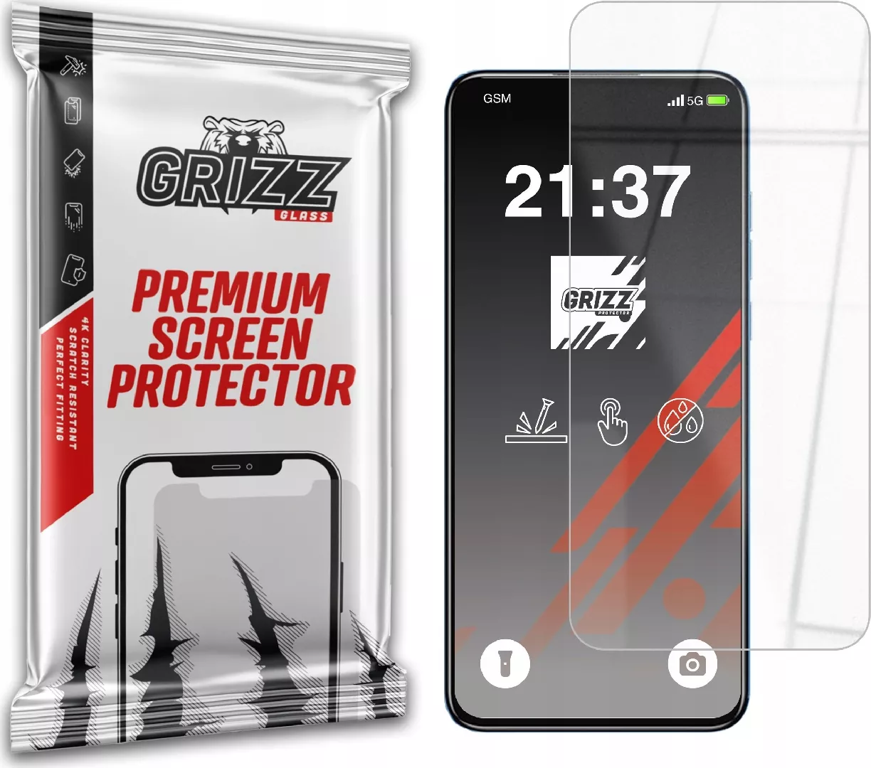 GrizzGlass HybridGlass hybrid glass for Oukitel