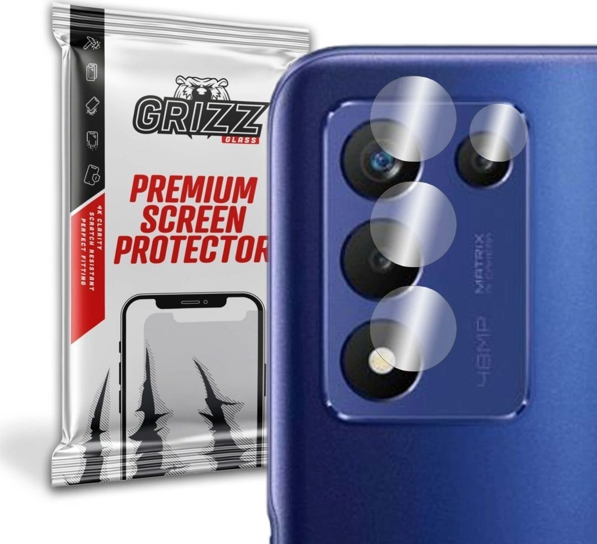 GrizzGlass Szkło hybrydowe na aparat Grizz