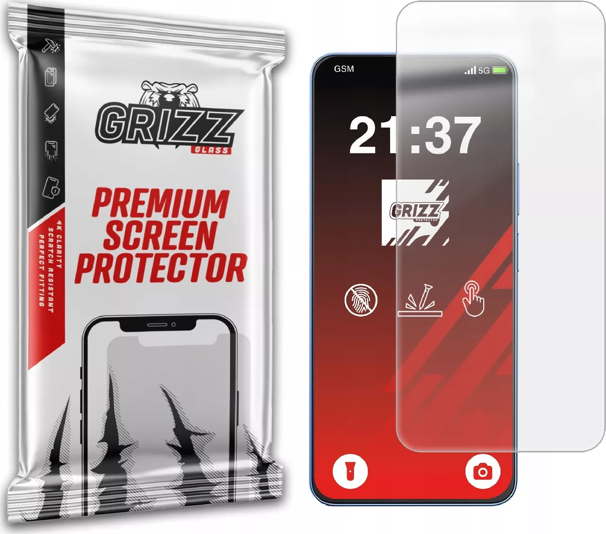 Folia matowa GrizzGlass PaperScreen do Blackview