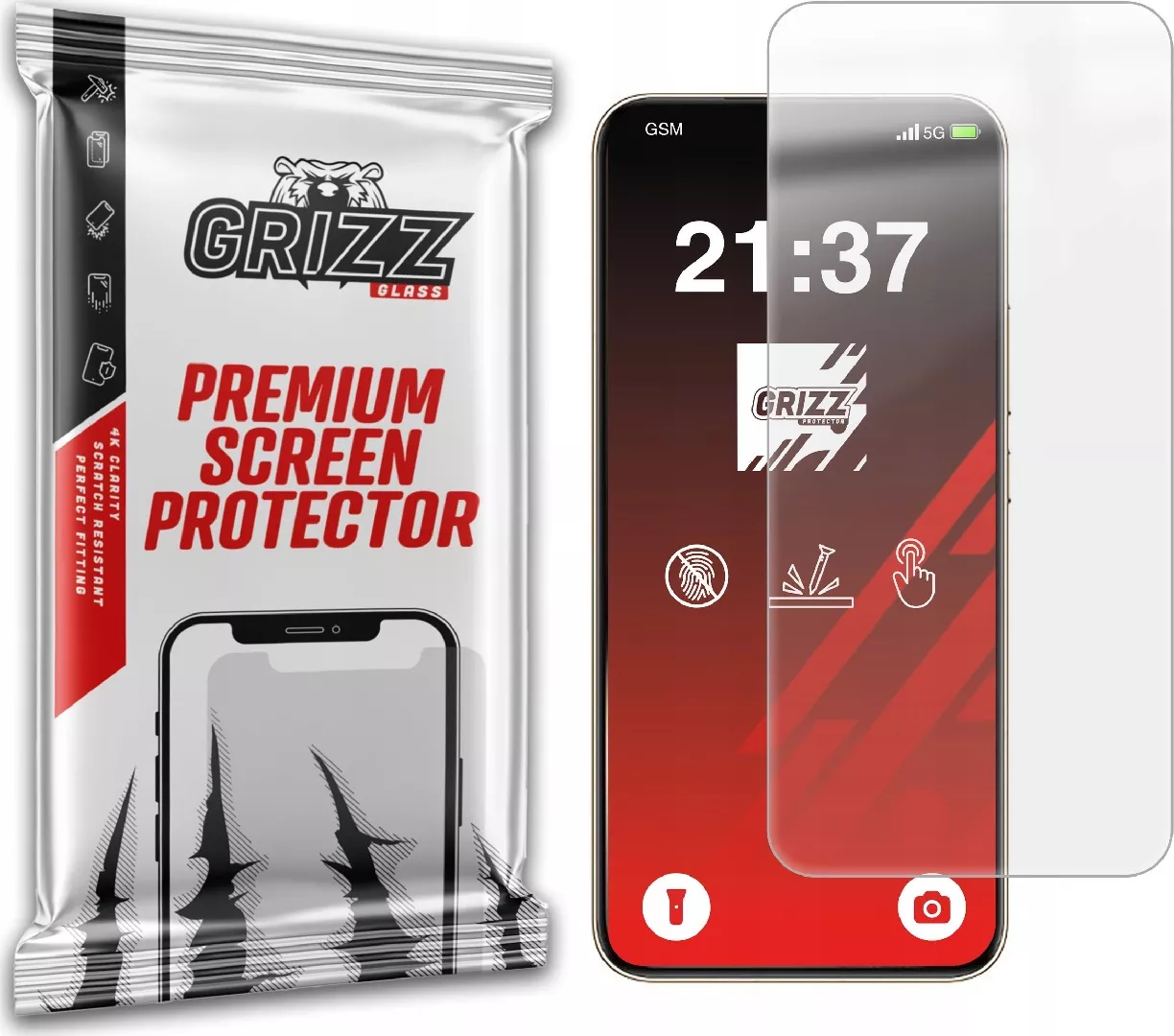 GrizzGlass PaperScreen matte foil for Honor