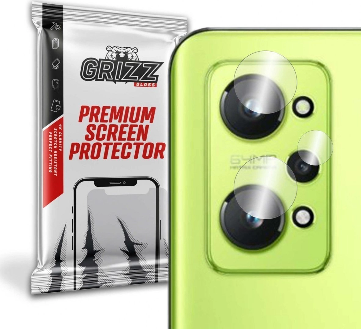 GrizzGlass Szkło hybrydowe na aparat Grizz