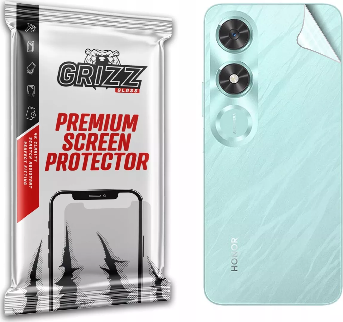 GrizzGlass SatinSkin back foil for Honor