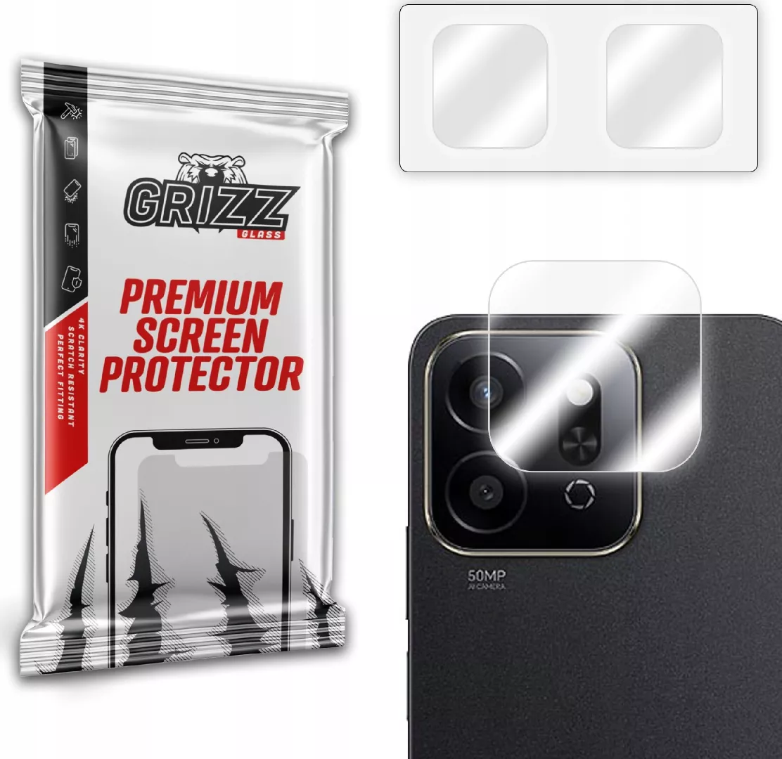 GrizzGlass HybridGlass Camera glass for Honor