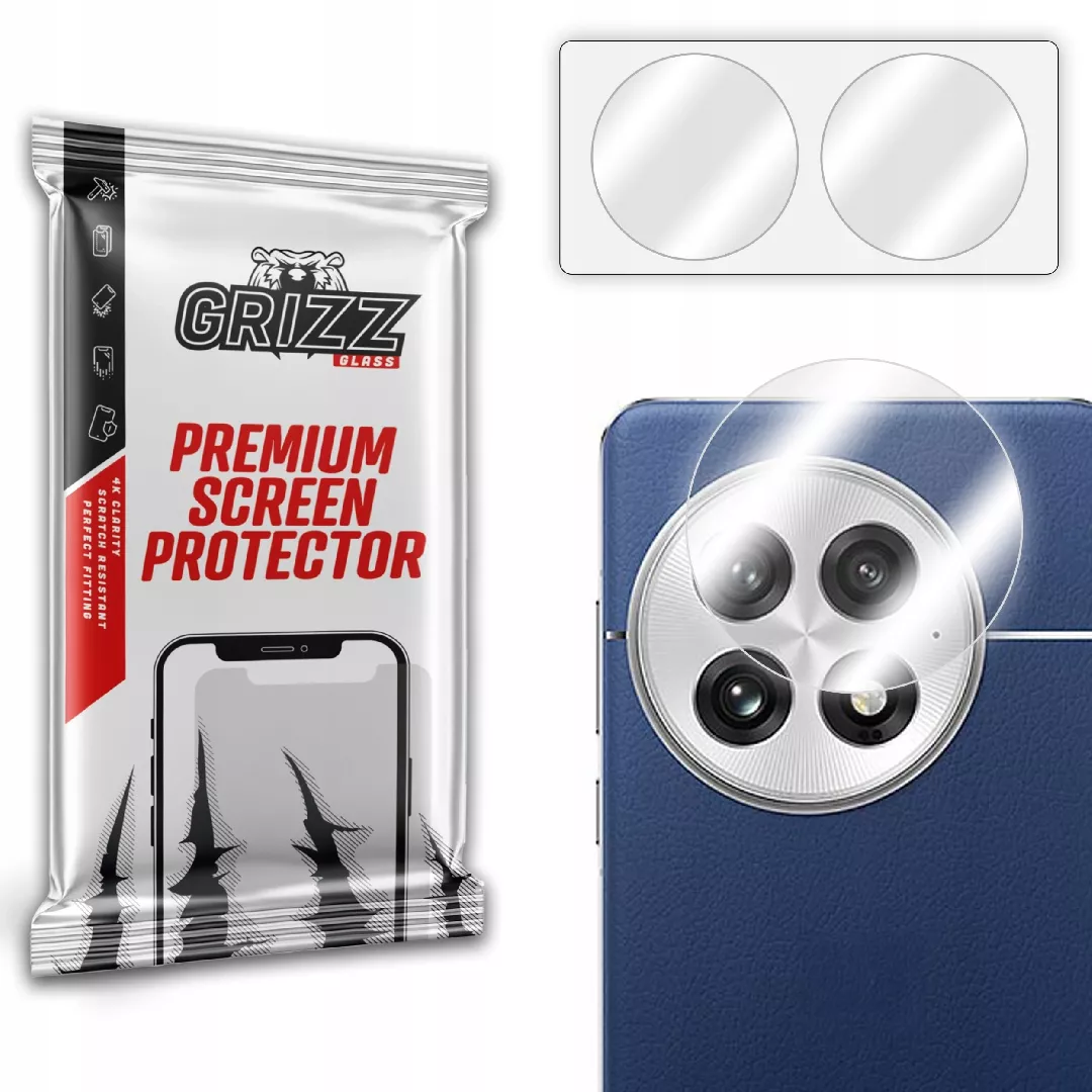 GrizzGlass HybridGlass Camera Glass for OnePlus