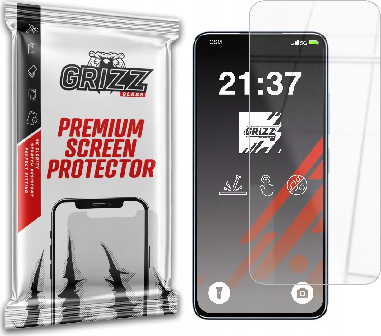GrizzGlass HybridGlass hybrid glass for Oukitel