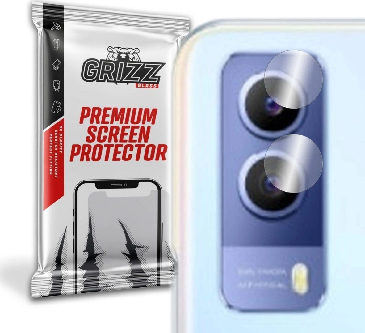 GrizzGlass Szkło hybrydowe na aparat Grizz