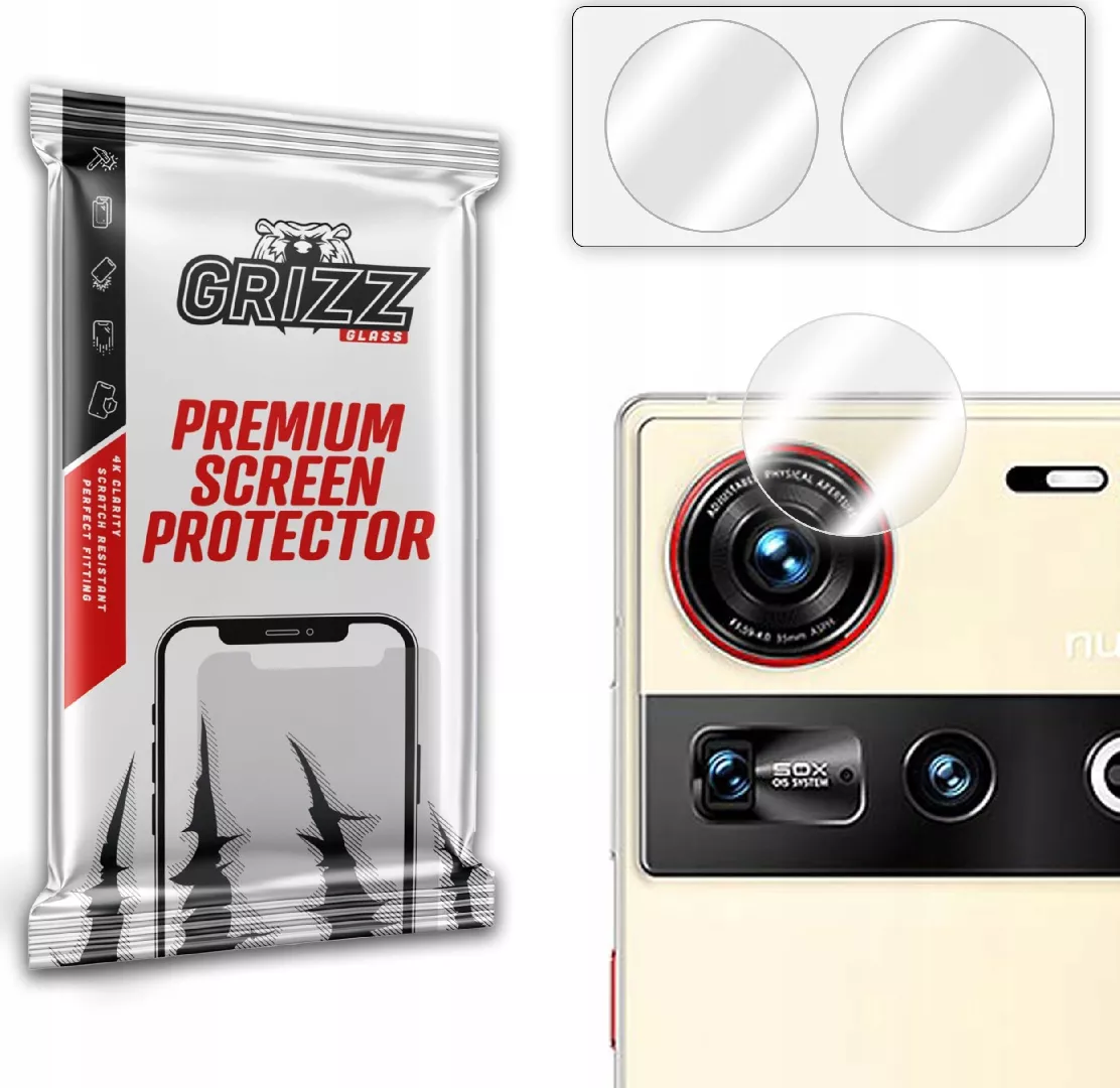GrizzGlass HybridGlass Camera Glass for Nubia