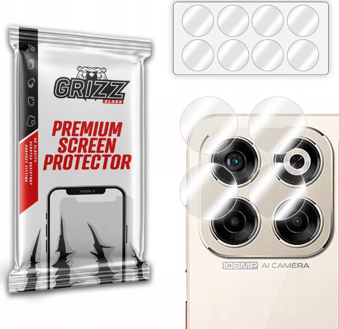 GrizzGlass HybridGlass Camera Glass for ZTE