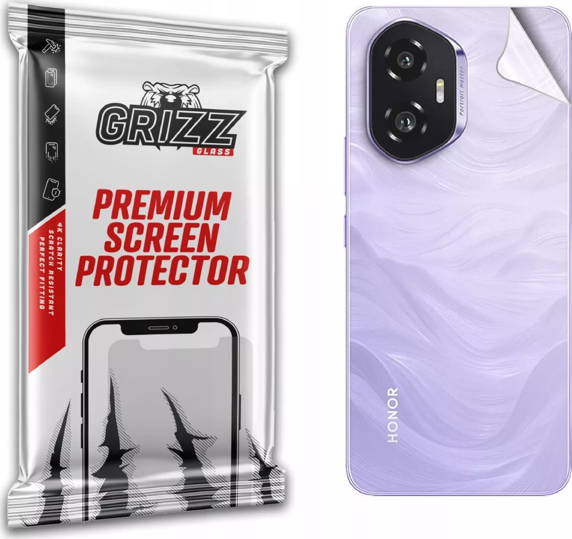 GrizzGlass SatinSkin back foil for Honor