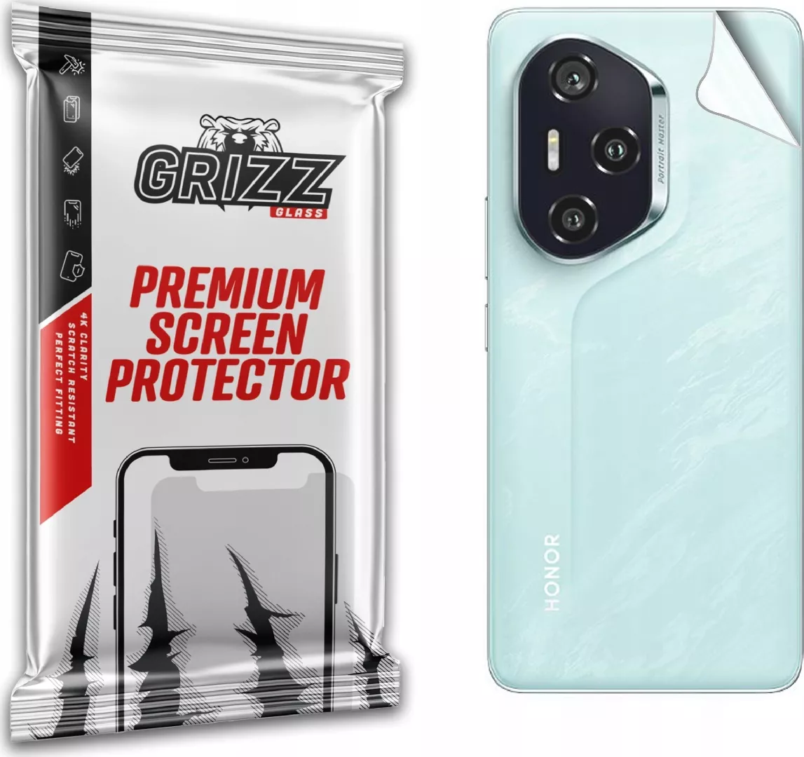 GrizzGlass SatinSkin back foil for Honor