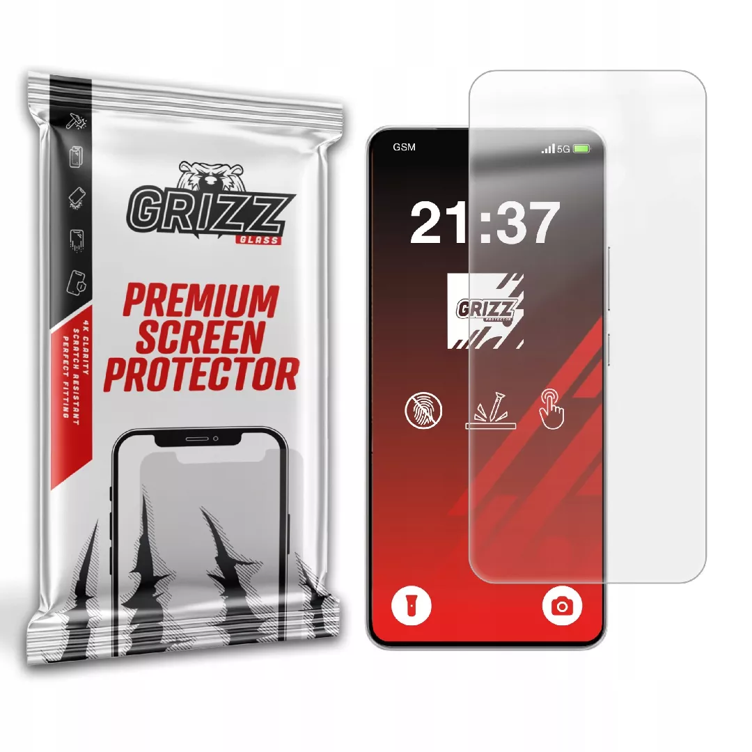 Thick Foil GrizzGlass PaperLiving Screen iQOO