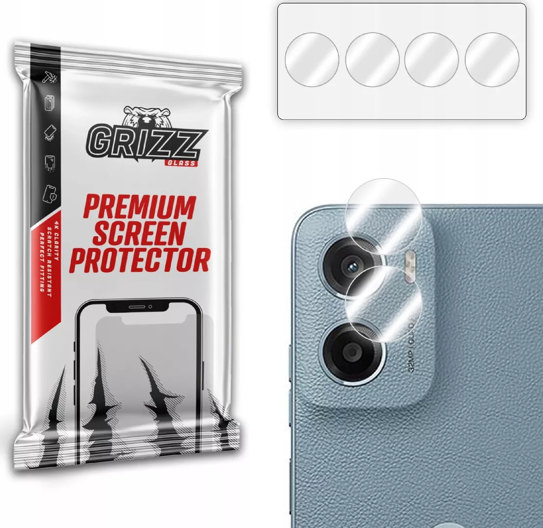 GrizzGlass HybridGlass Camera Glass for Motorola