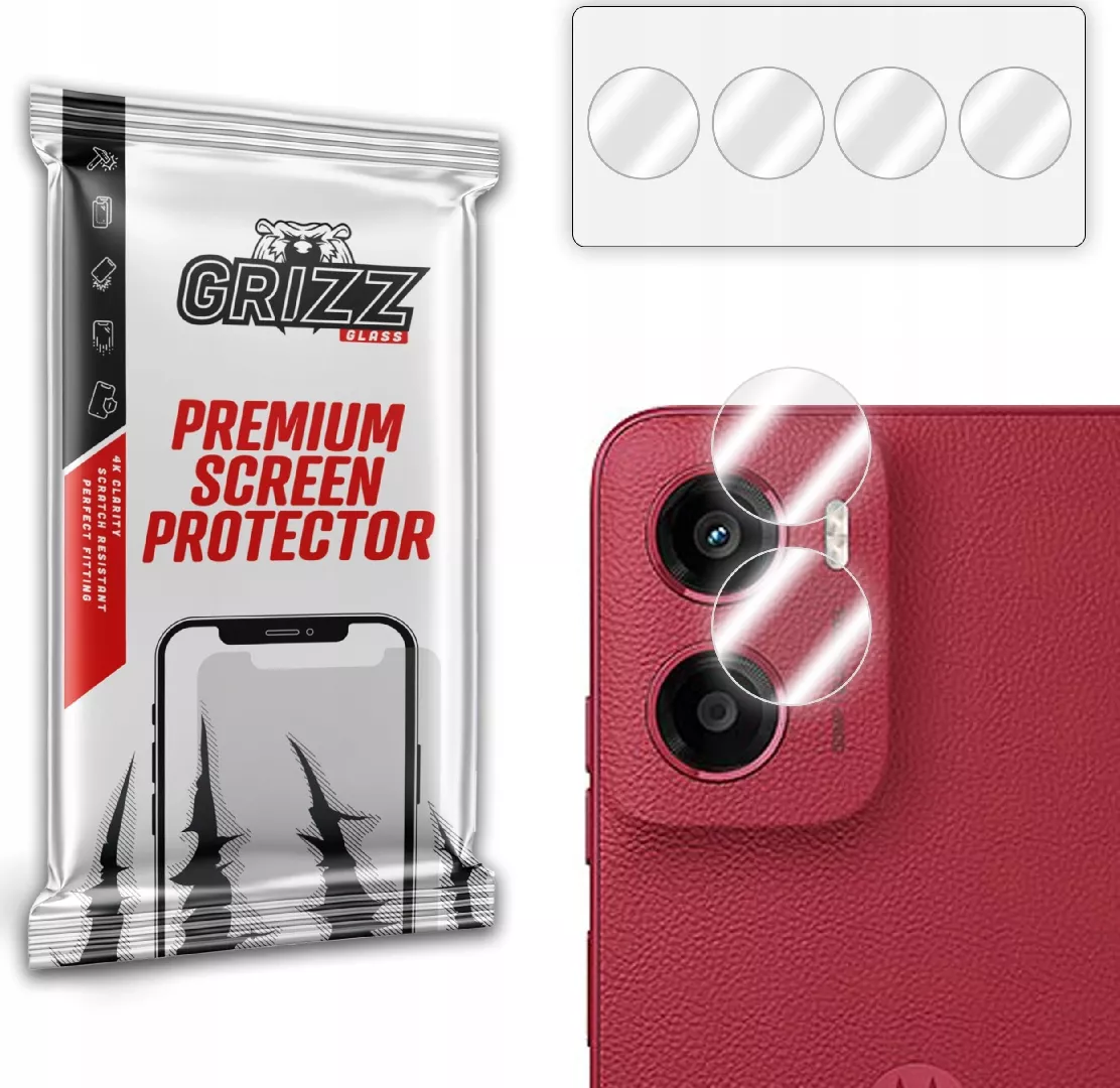 GrizzGlass HybridGlass Camera Glass for Motorola