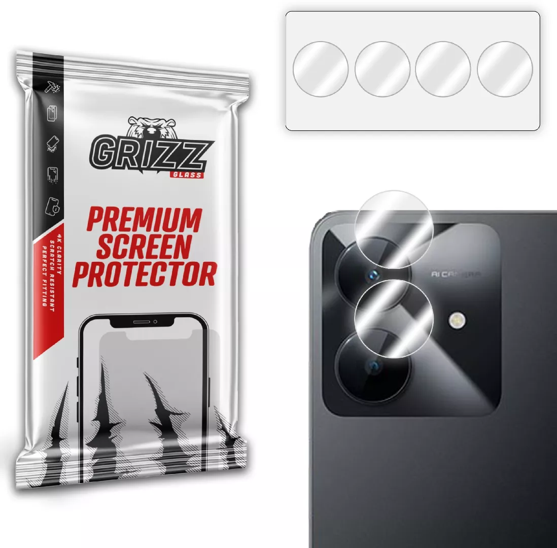 GrizzGlass HybridGlass Camera Glass for Realme