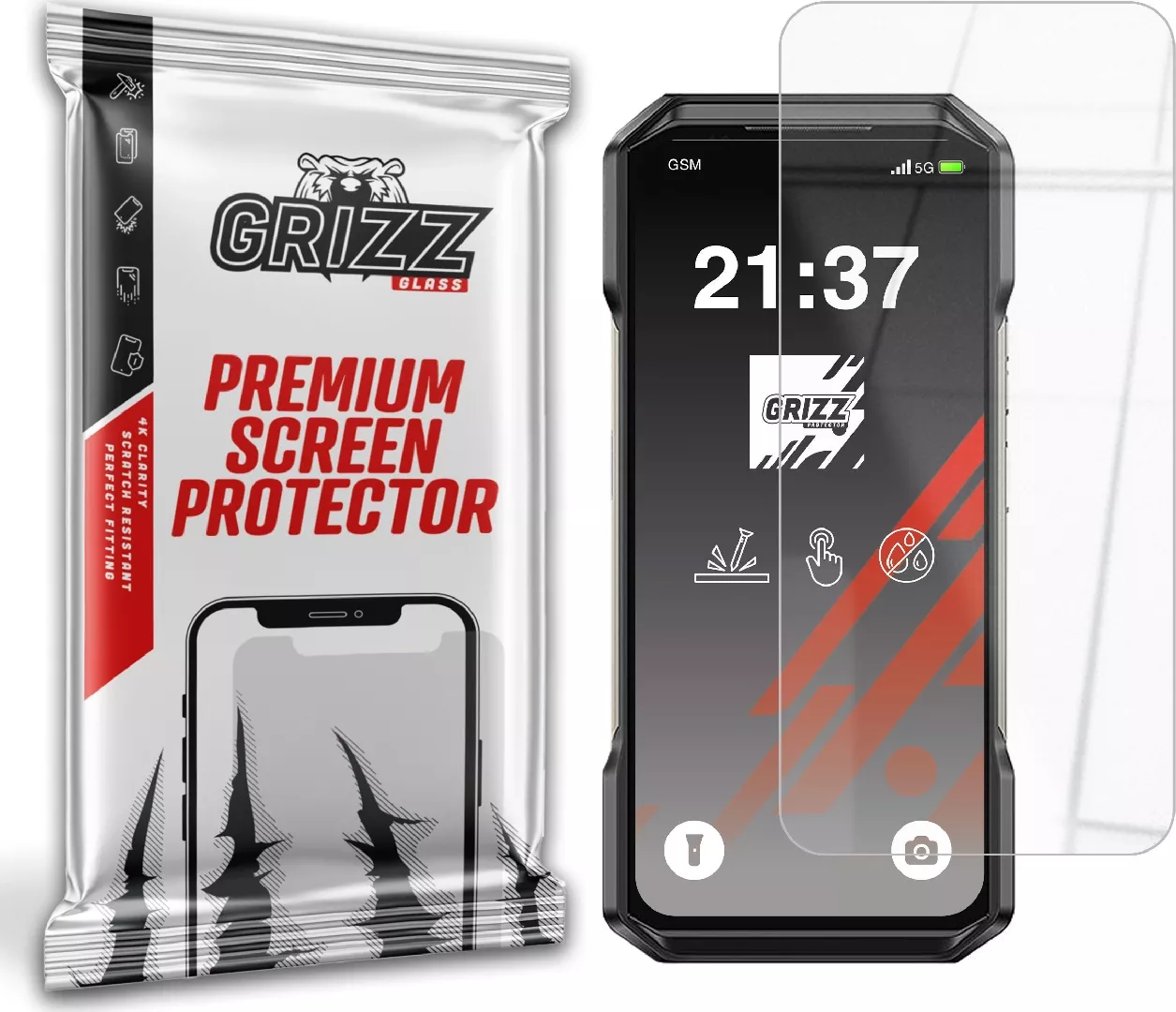 GrizzGlass HybridGlass hybrid glass for Ulefone