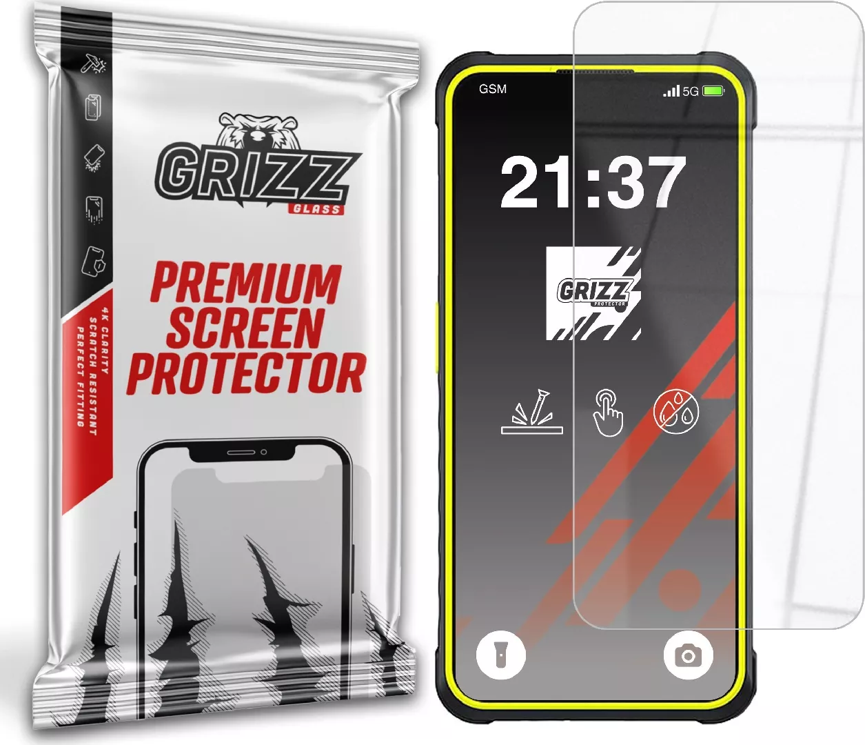 GrizzGlass HybridGlass hybrid glass for Ulefone