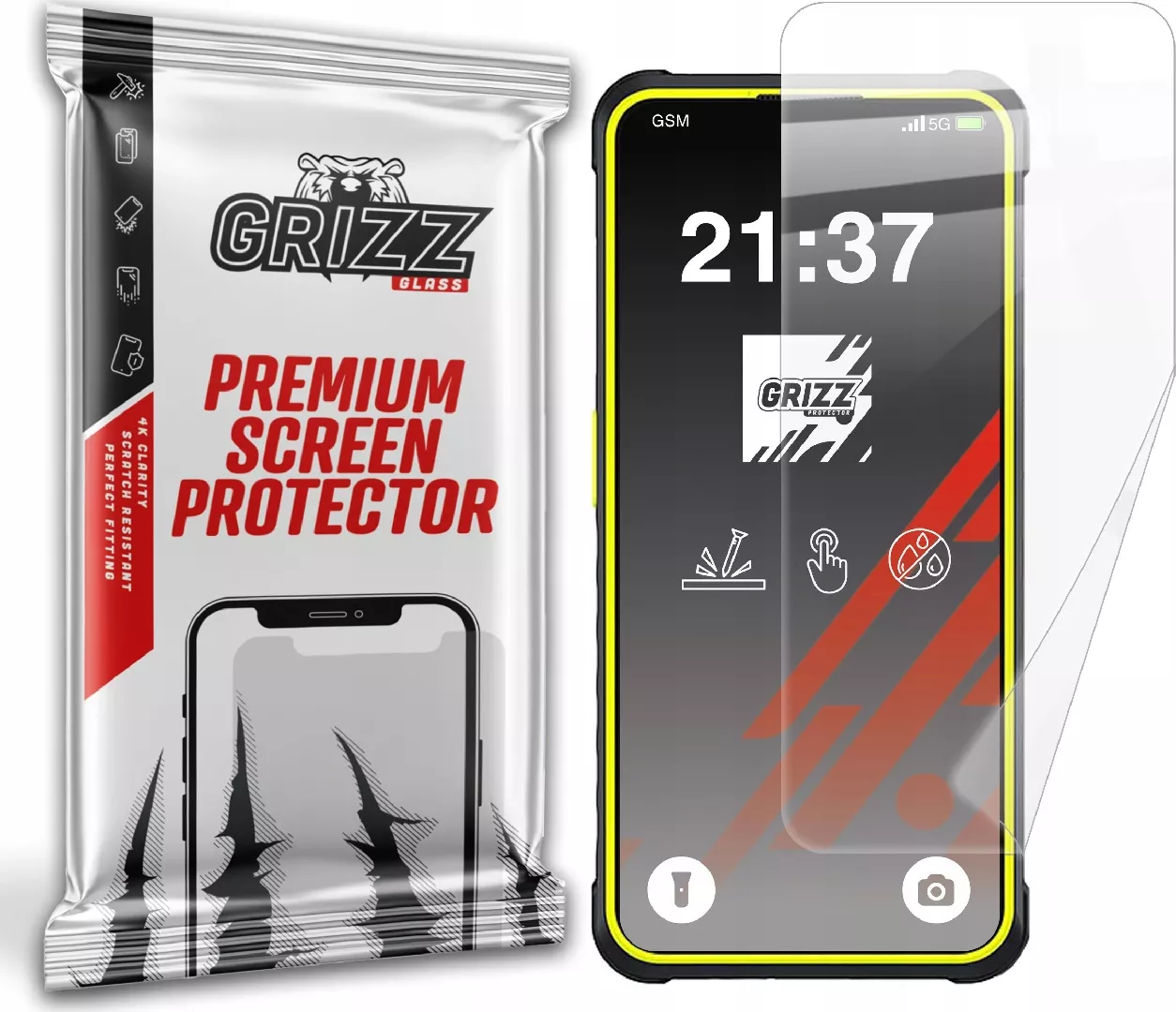 GrizzGlass CeramicFilm ceramic foil for Ulefone