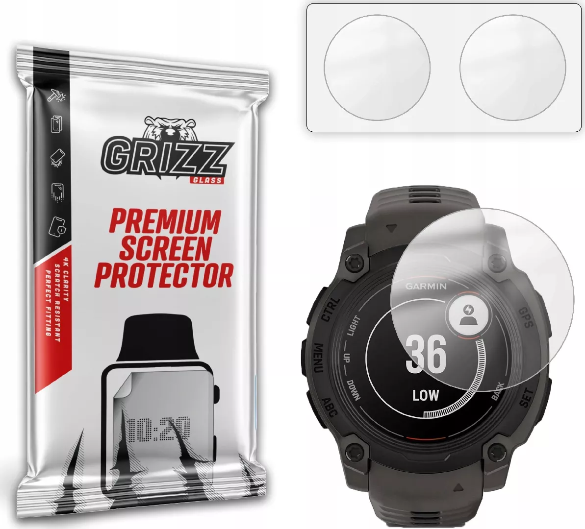 GrizzGlass PaperScreen matte foil for Garmin