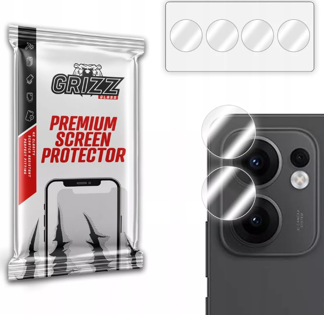 GrizzGlass HybridGlass Camera glass for Oppo