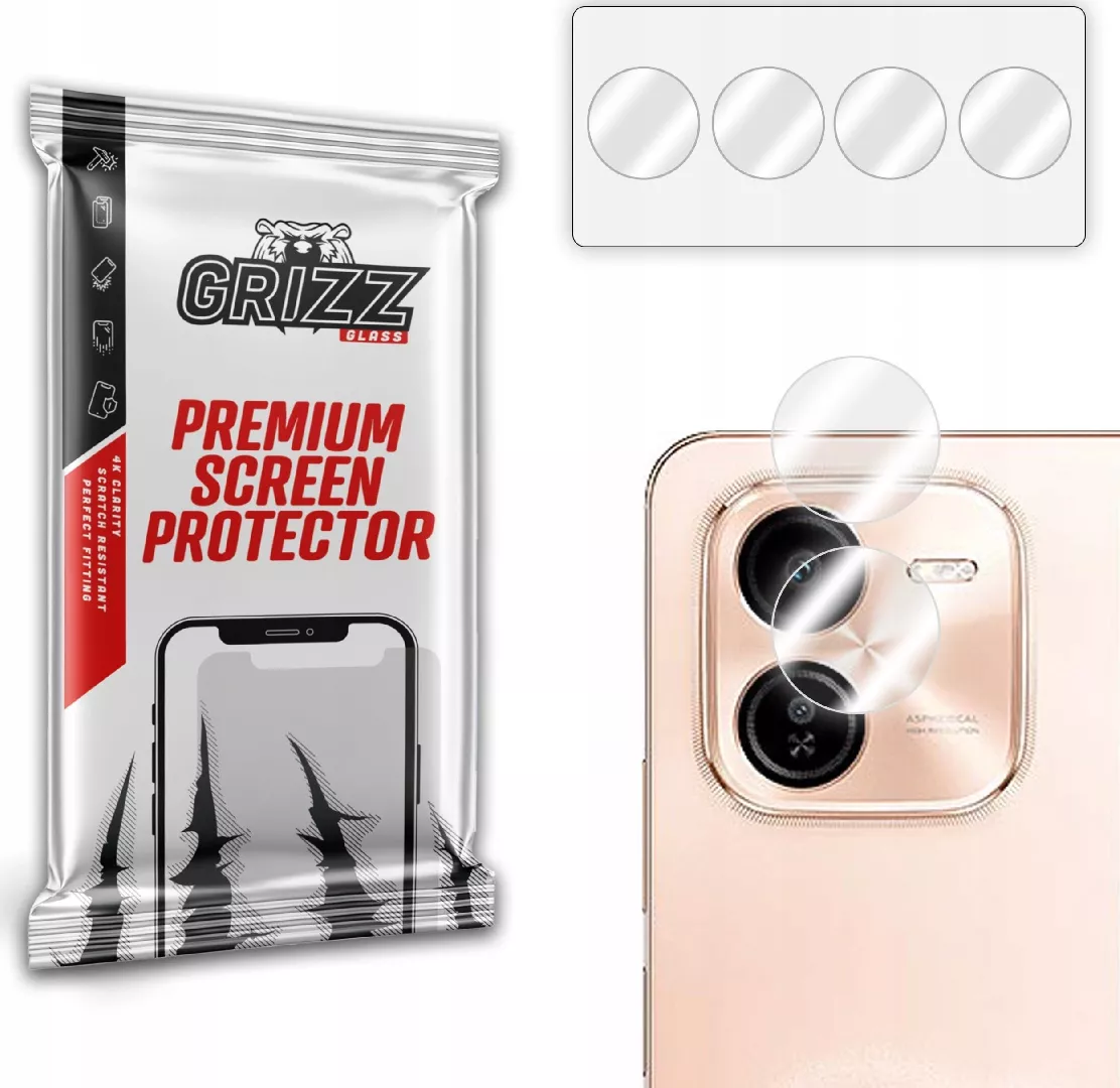 GrizzGlass HybridGlass Camera Glass for Vivo