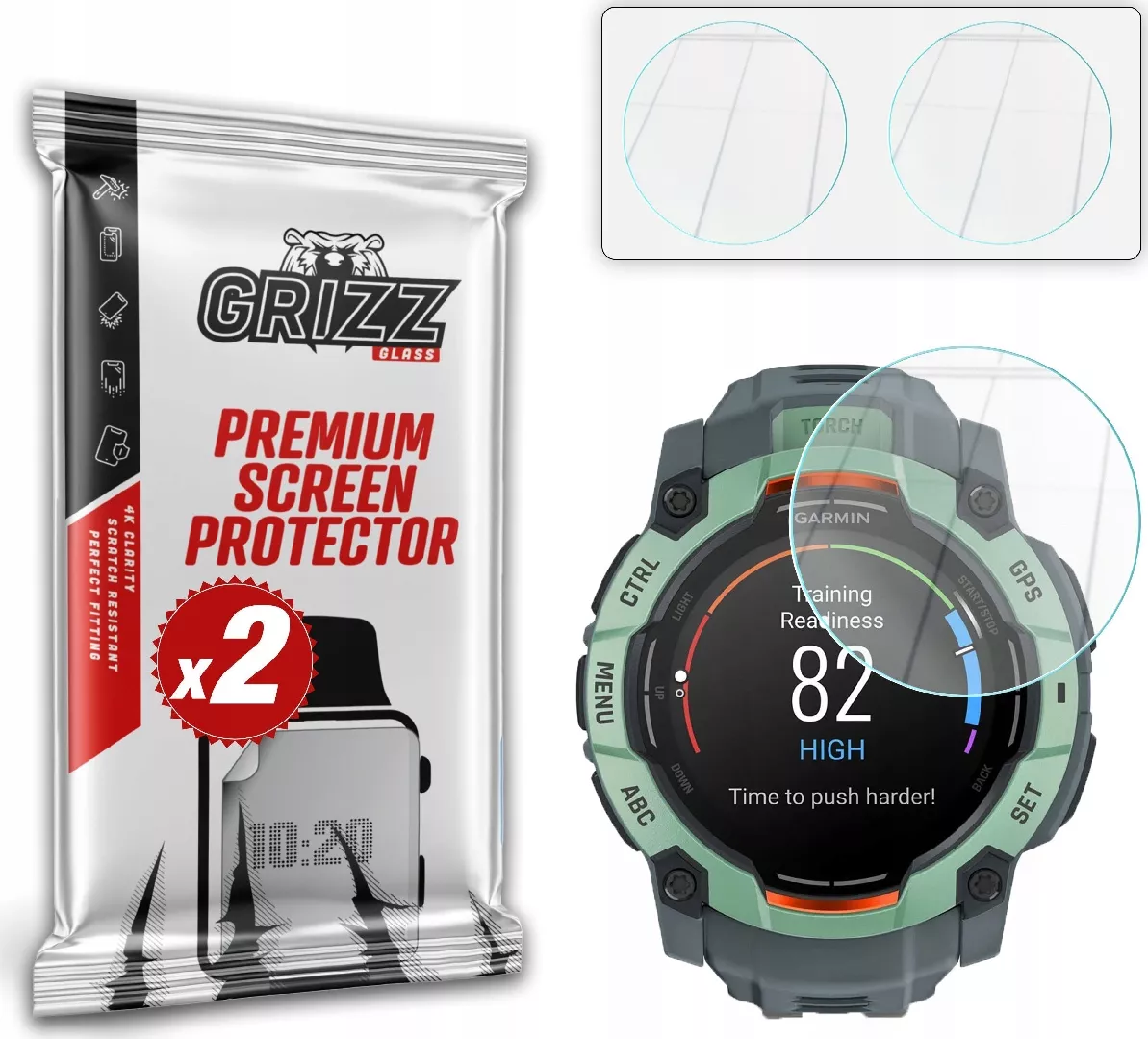 GrizzGlass HybridGlass hybrid glass for Garmin