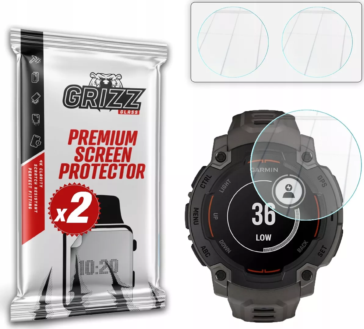 GrizzGlass HybridGlass hybrid glass for Garmin