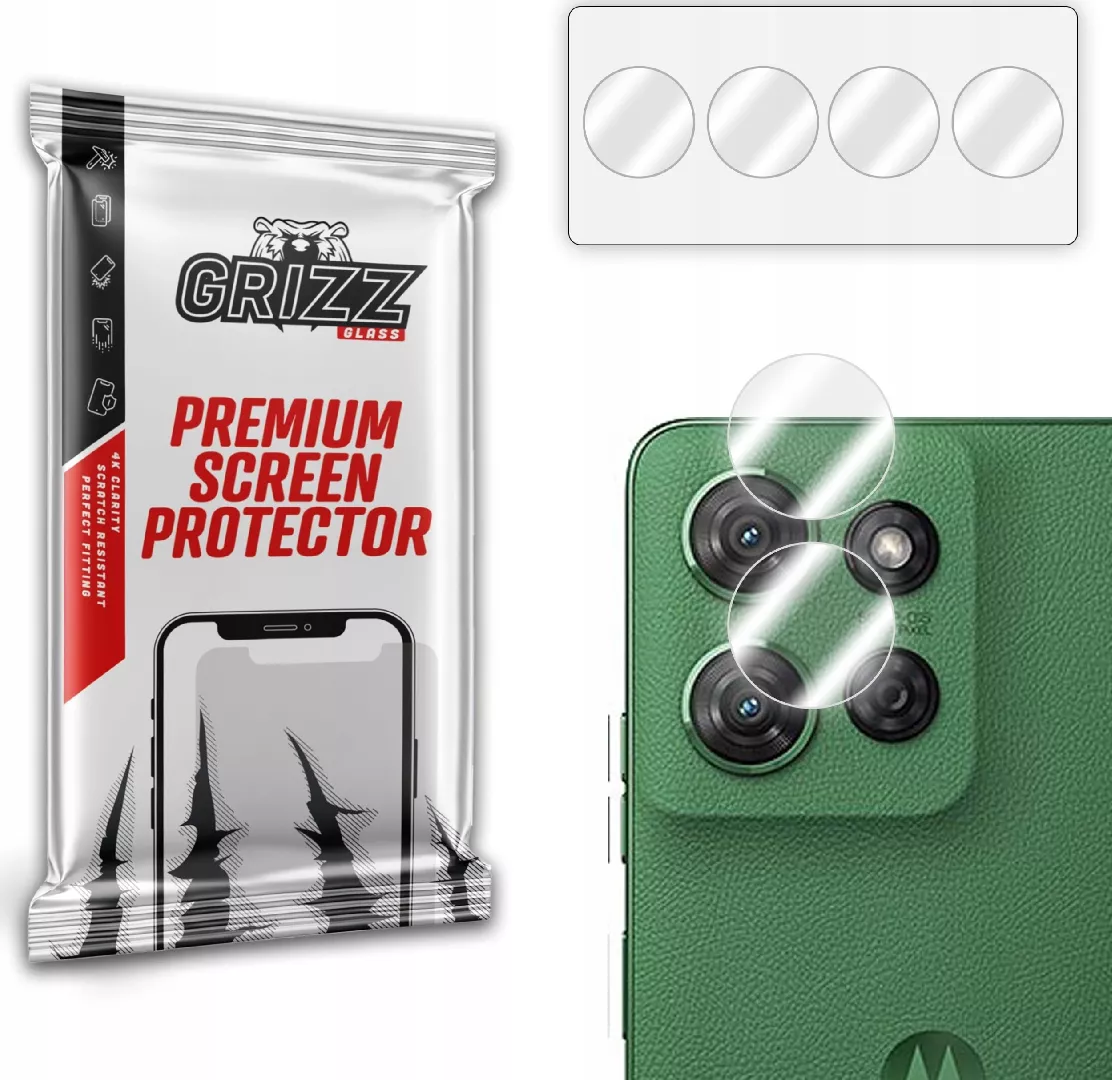 GrizzGlass HybridGlass Camera Glass for Motorola