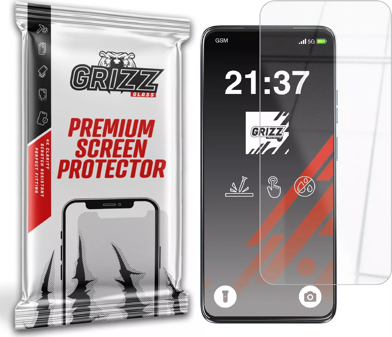 GrizzGlass HybridGlass hybrid glass for Motorola