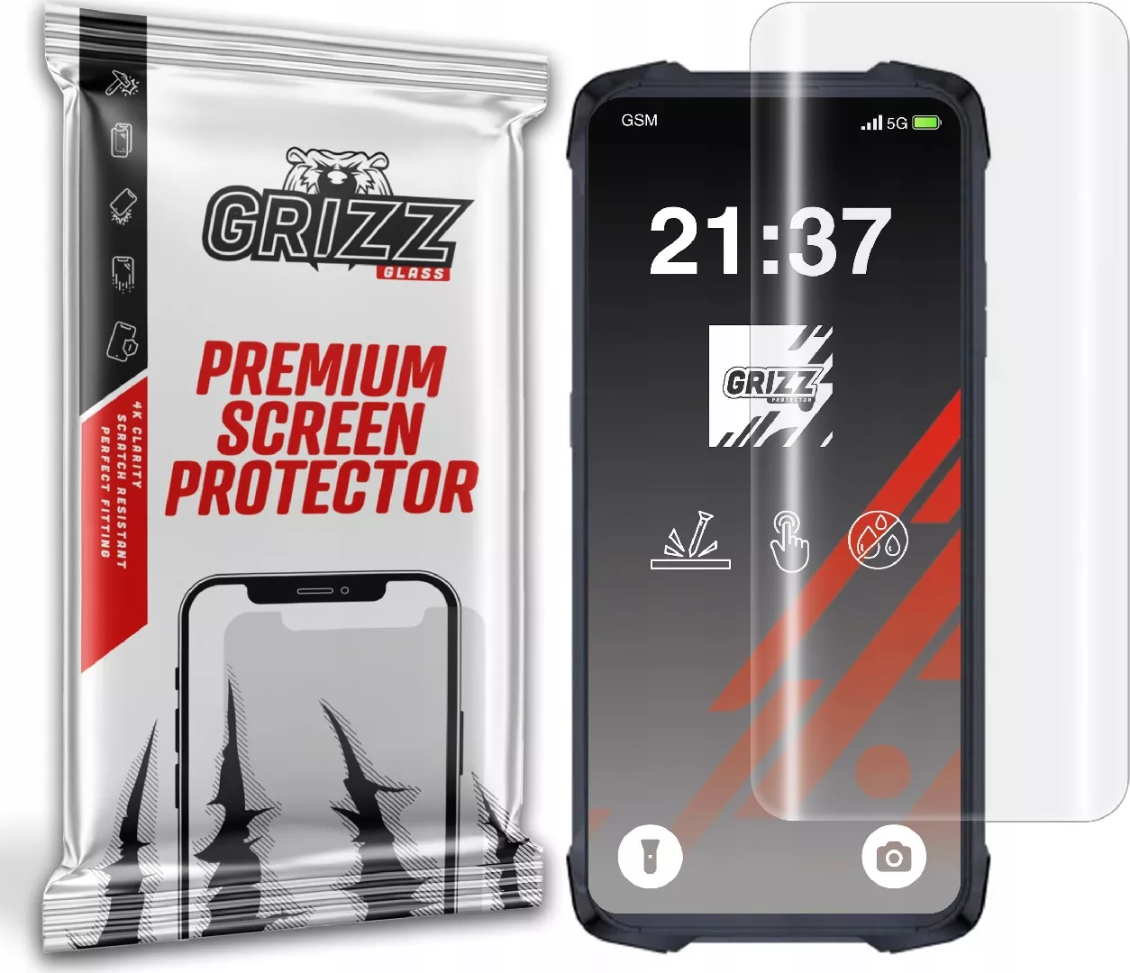 GrizzGlass Hydrofilm hydrogel foil for Cubot