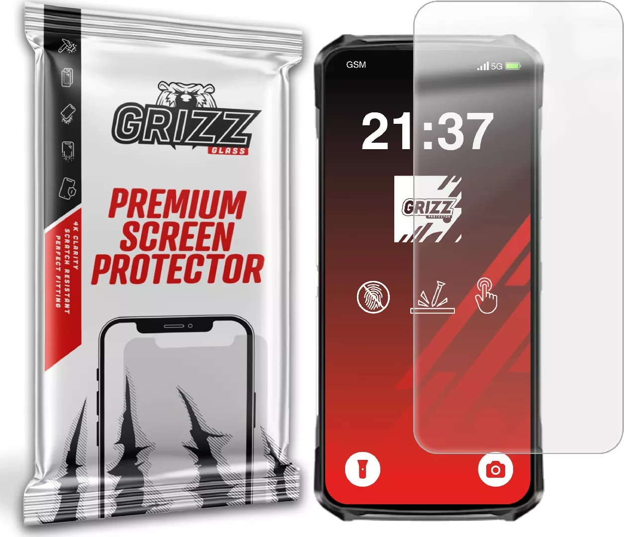 GrizzGlass PaperScreen matte foil for Doogee
